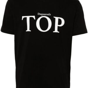 DSQUARED2 slogan-print cotton T-shirt