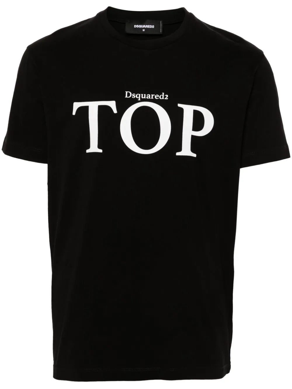 DSQUARED2 slogan-print cotton T-shirt