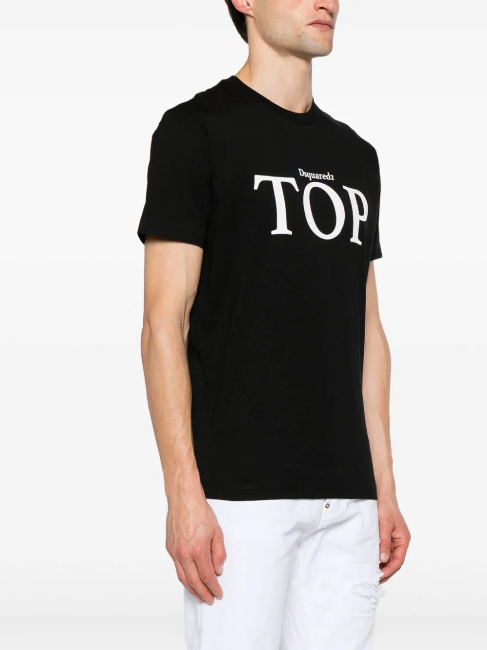 DSQUARED2 slogan-print cotton T-shirt - Image 3