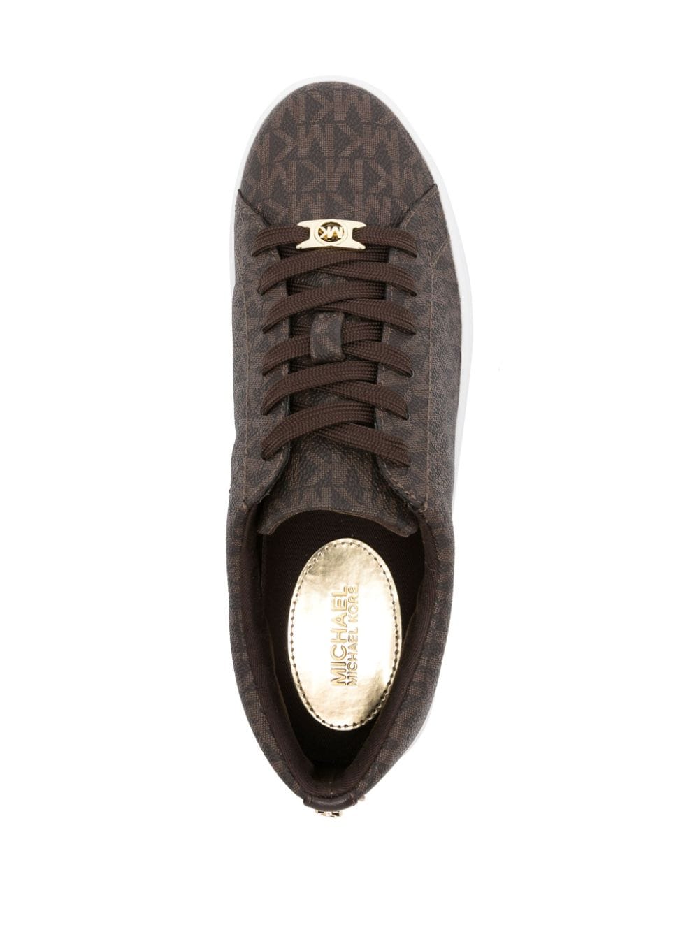 Michael Michael Kors Keaton logo-print sneakers - Image 4