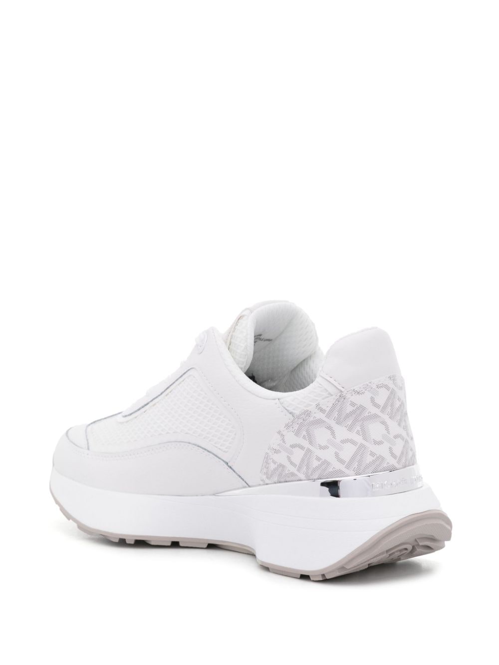 Michael Michael Kors monogram-panel leather sneakers - Image 3