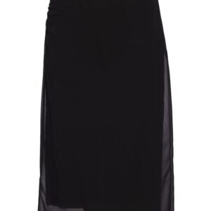 Prada semi-sheer midi pencil skirt