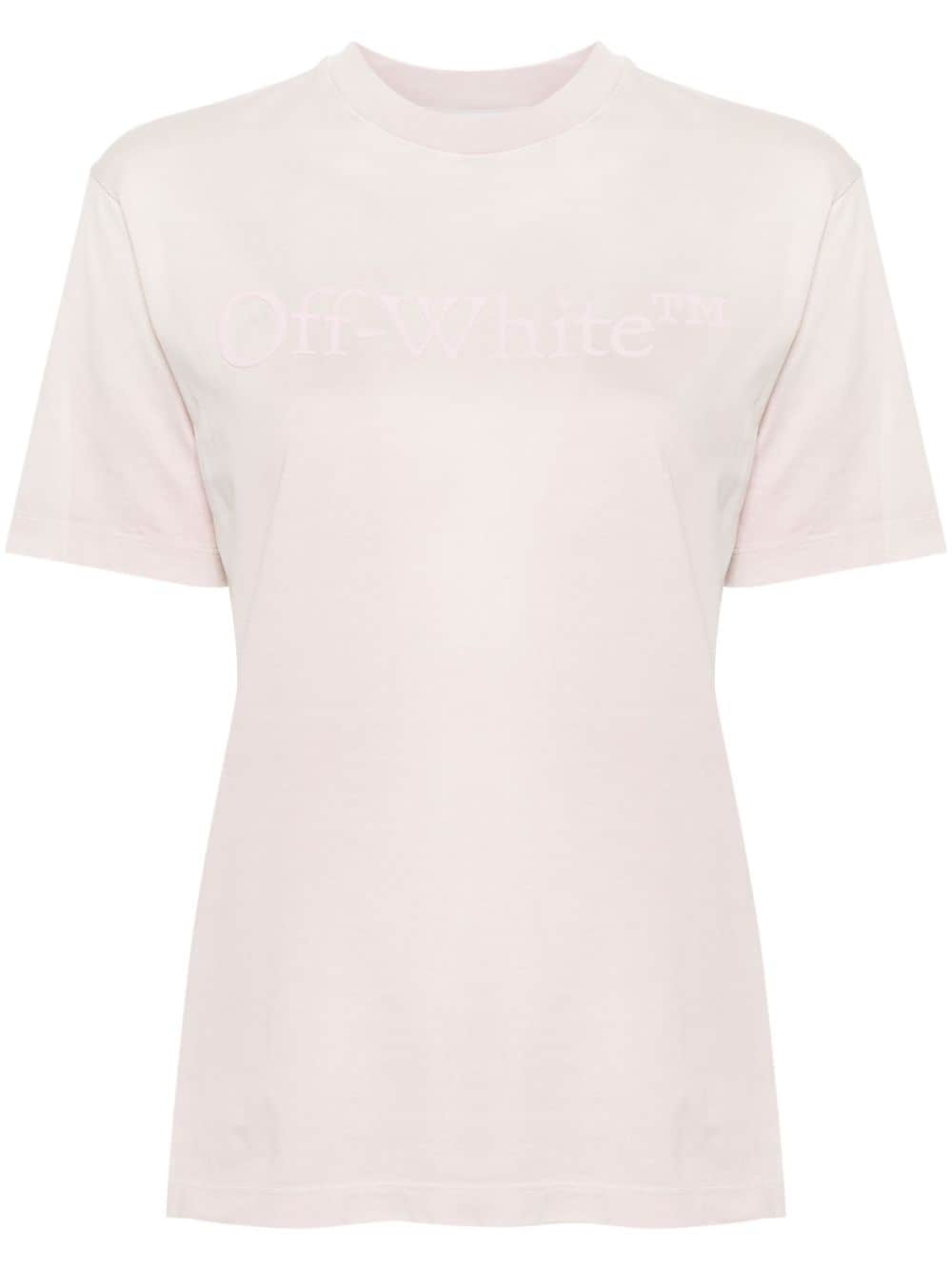Off-White logo-print ombré T-shirt
