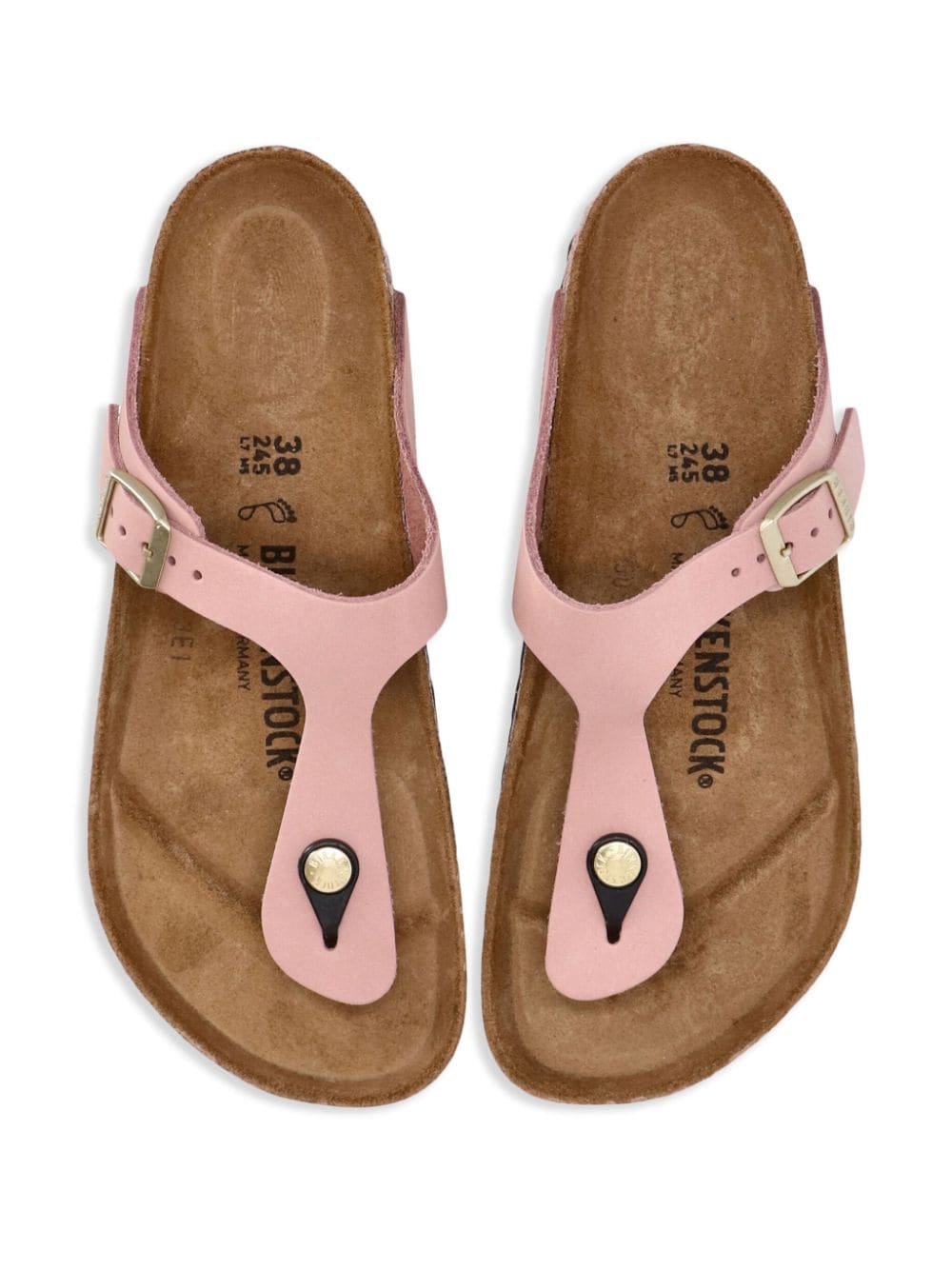 Birkenstock Gizeh leather flip flops - Image 4