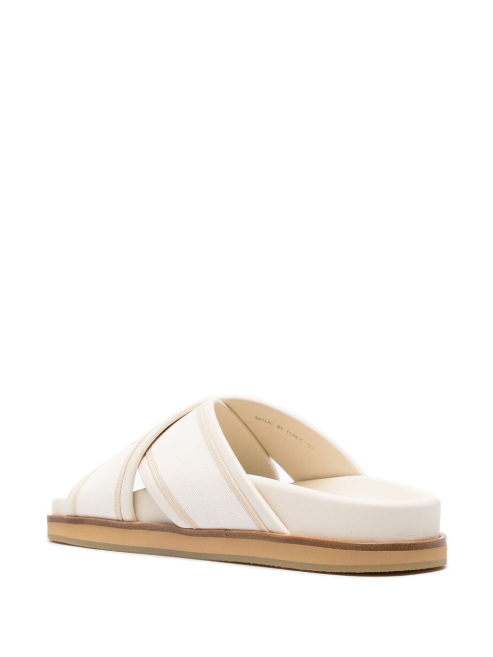 Off-White logo-embroidered slides - Image 3