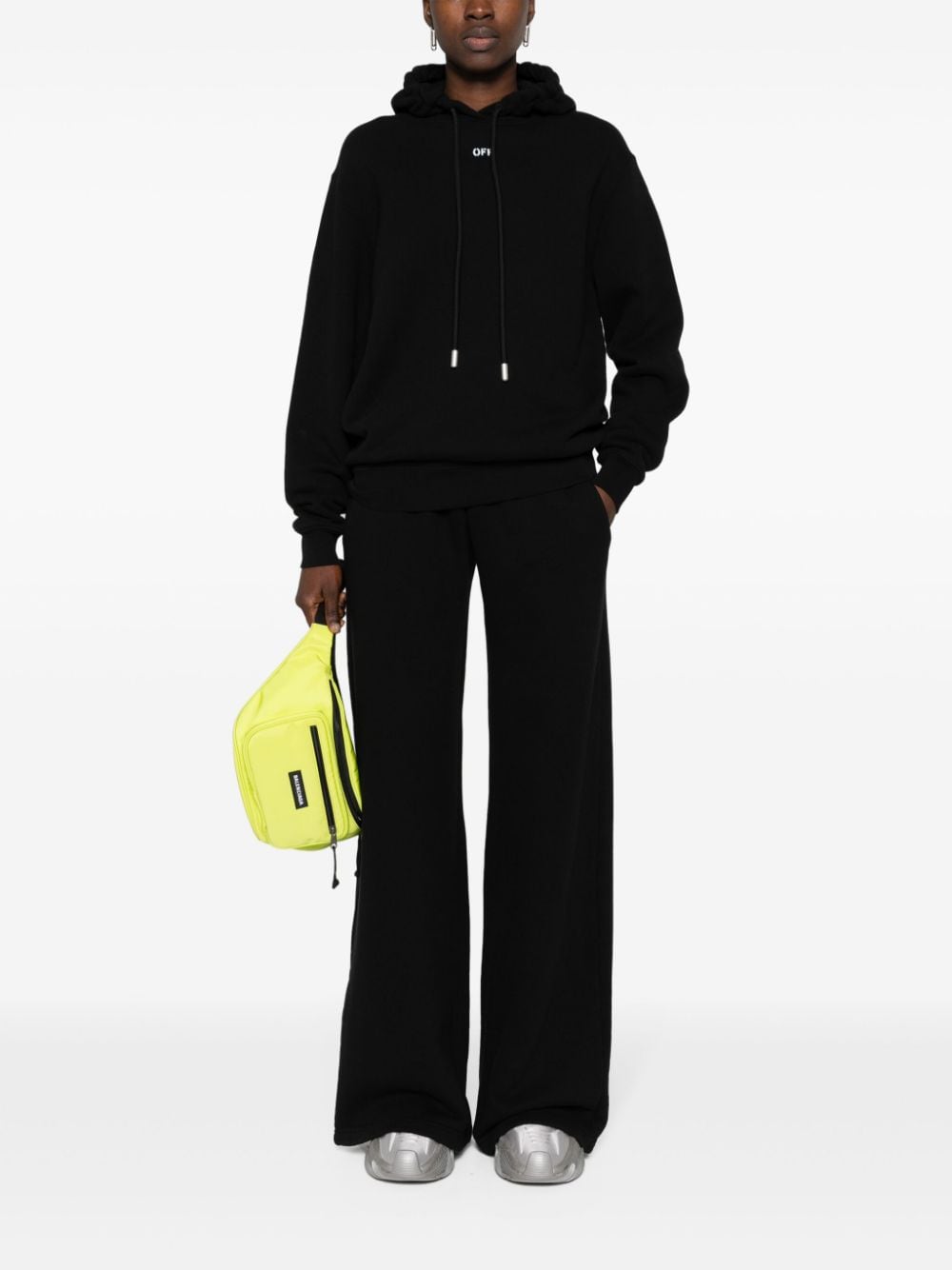 Off-White logo-print hoodie - Image 2