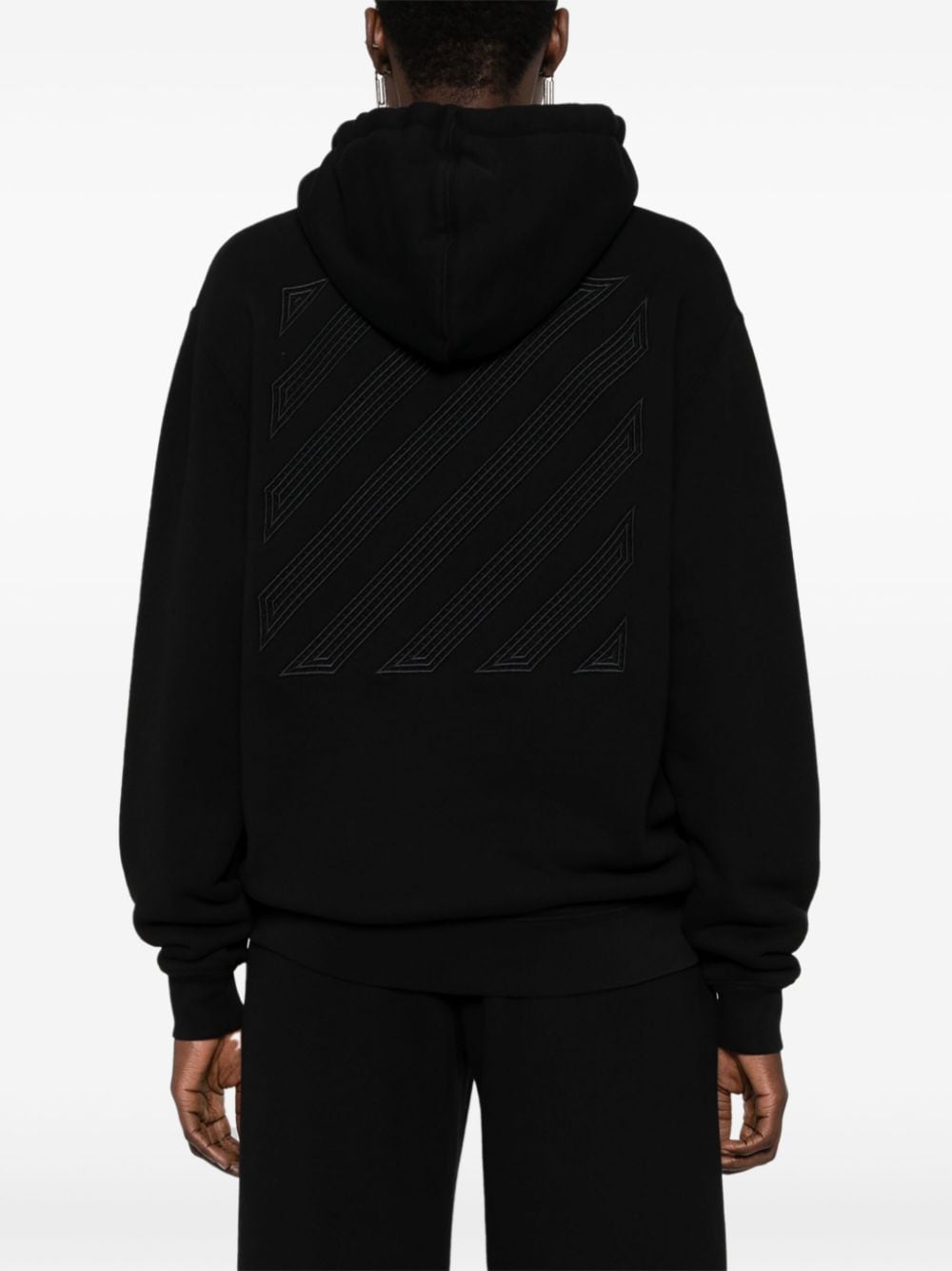 Off-White logo-print hoodie - Image 4