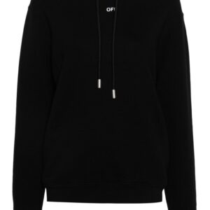 Off-White logo-print hoodie