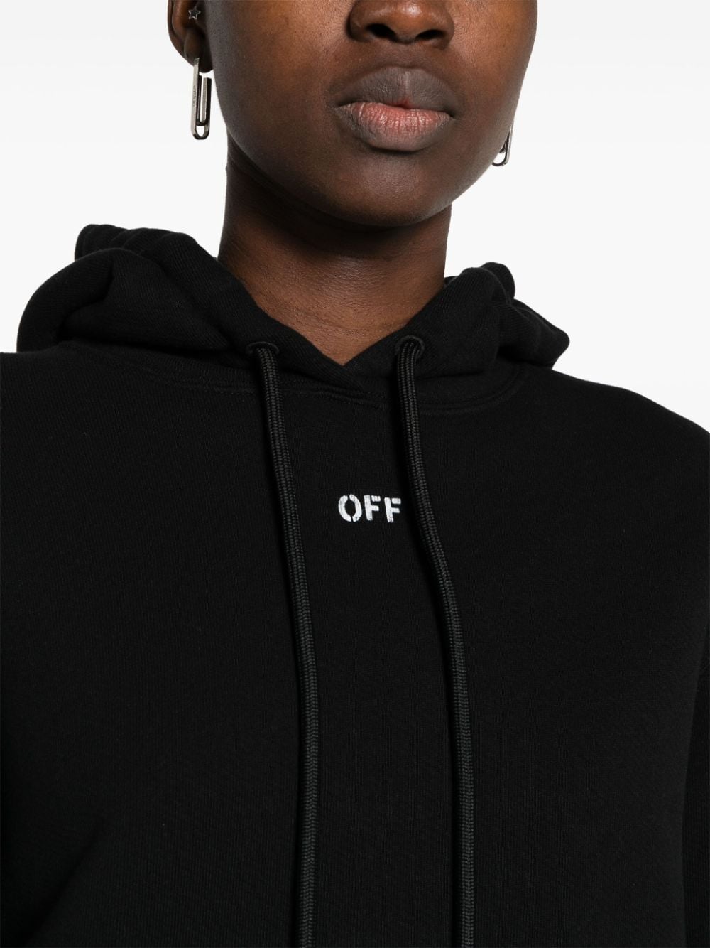 Off-White logo-print hoodie - Image 5