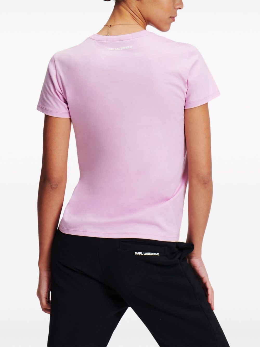 Karl Lagerfeld Ikonik Karl & Choupette T-shirt - Image 3