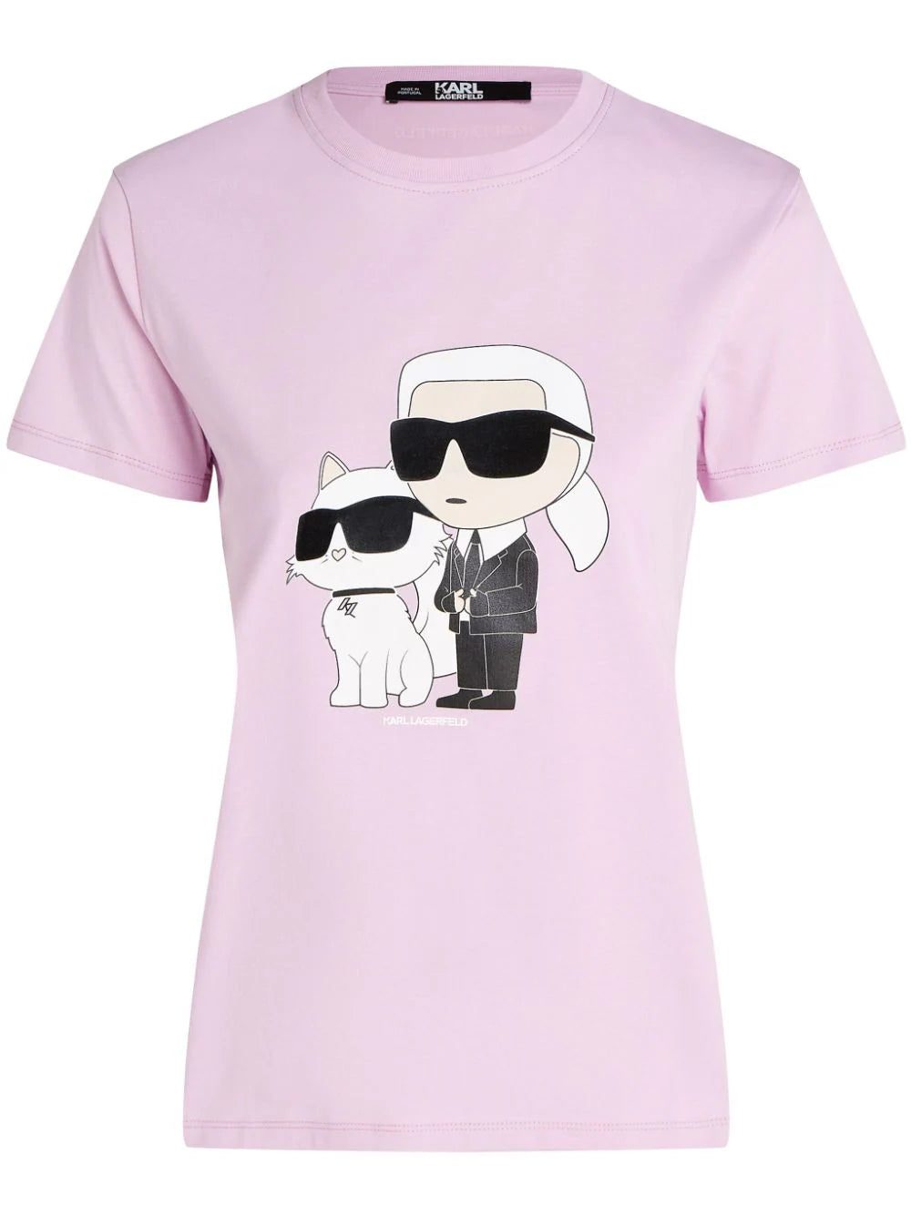 Karl Lagerfeld Ikonik Karl & Choupette T-shirt