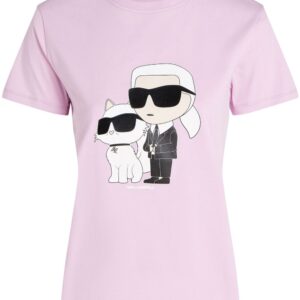 Karl Lagerfeld Ikonik Karl & Choupette T-shirt