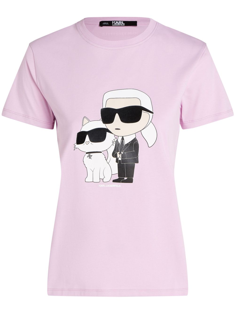 Karl Lagerfeld Ikonik Karl & Choupette T-shirt