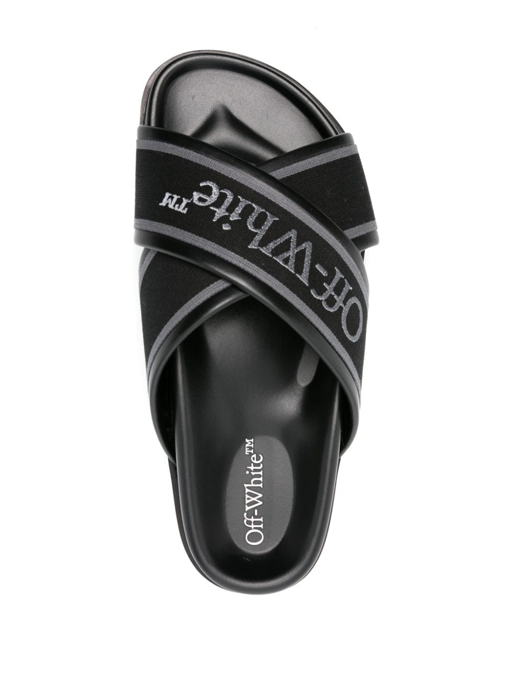 Off-White Cloud criss-cross strap slides - Image 4