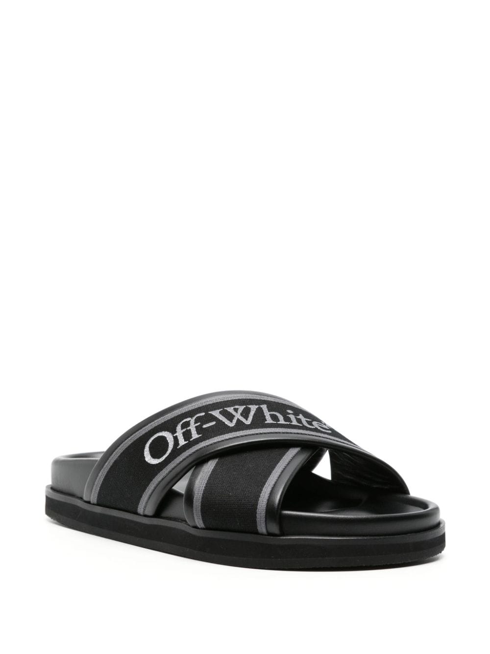 Off-White Cloud criss-cross strap slides - Image 2