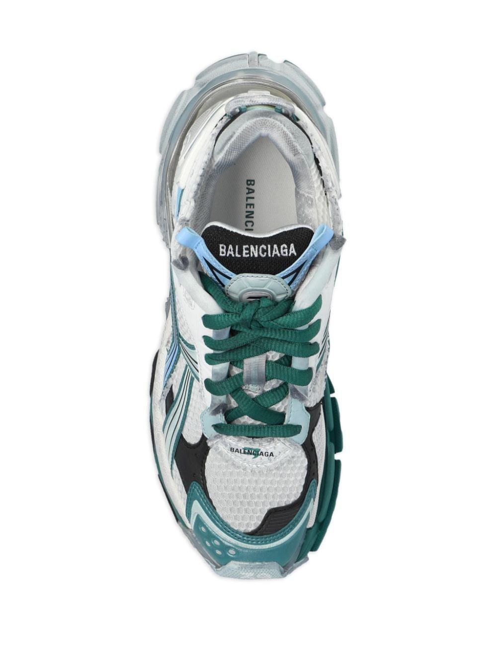 Balenciaga Runner panelled low-top sneakers - Image 4