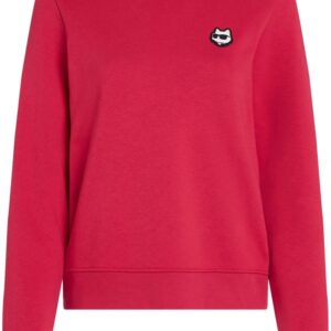 Karl Lagerfeld Ikonik logo-appliqué sweatshirt