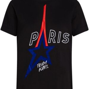 Karl Lagerfeld Paris organic-cotton T-shirt