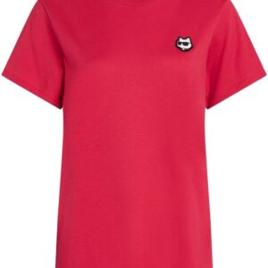 Karl Lagerfeld Ikonik logo-appliqué T-shirt