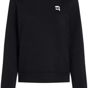 Karl Lagerfeld Ikonik logo-appliqué sweatshirt