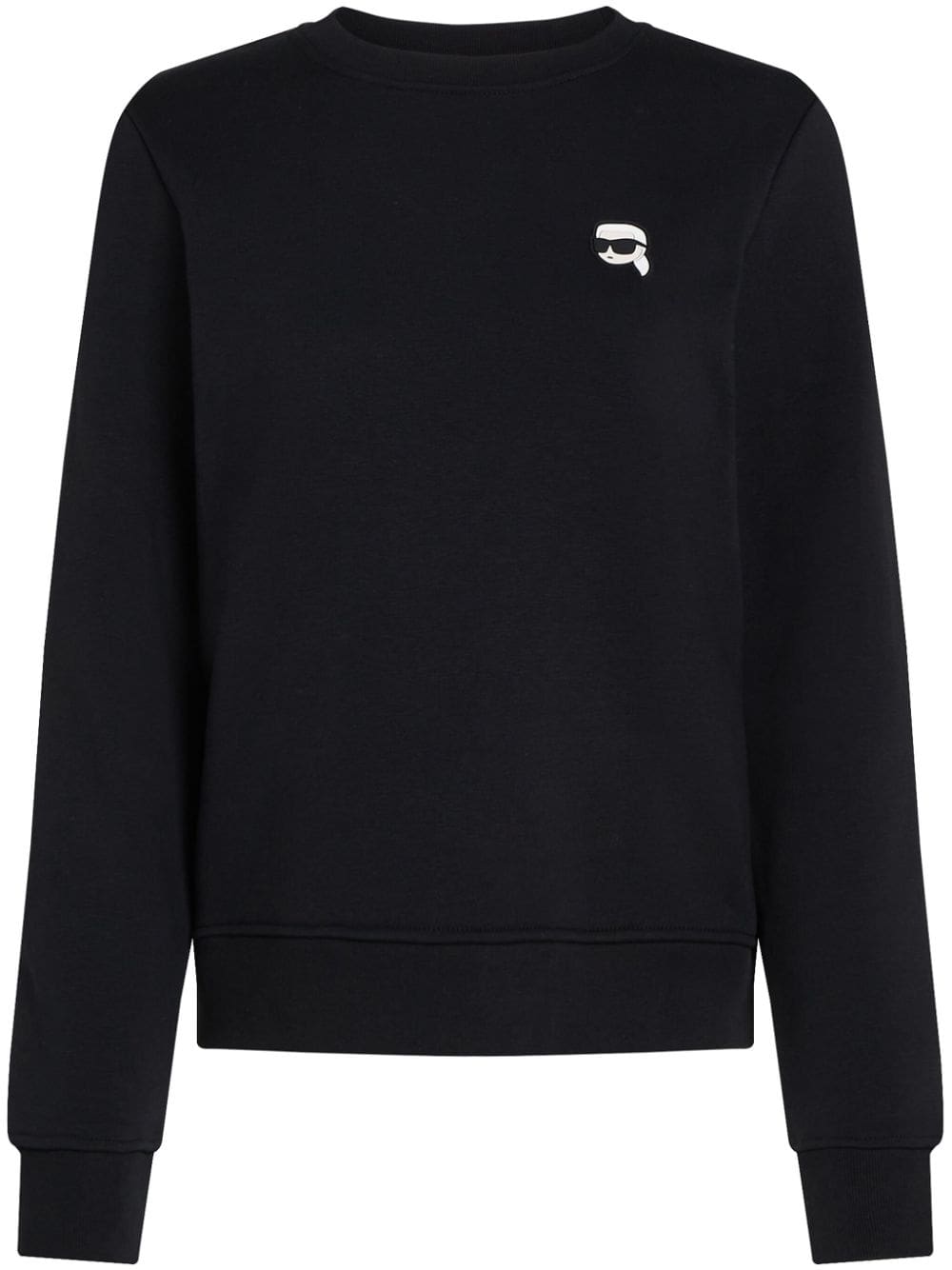 Karl Lagerfeld Ikonik logo-appliqué sweatshirt