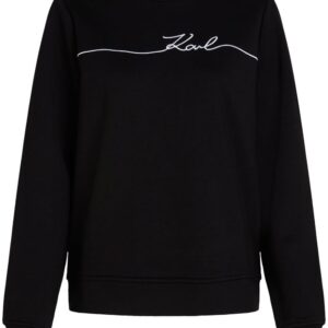 Karl Lagerfeld Signature embroidered sweatshirt