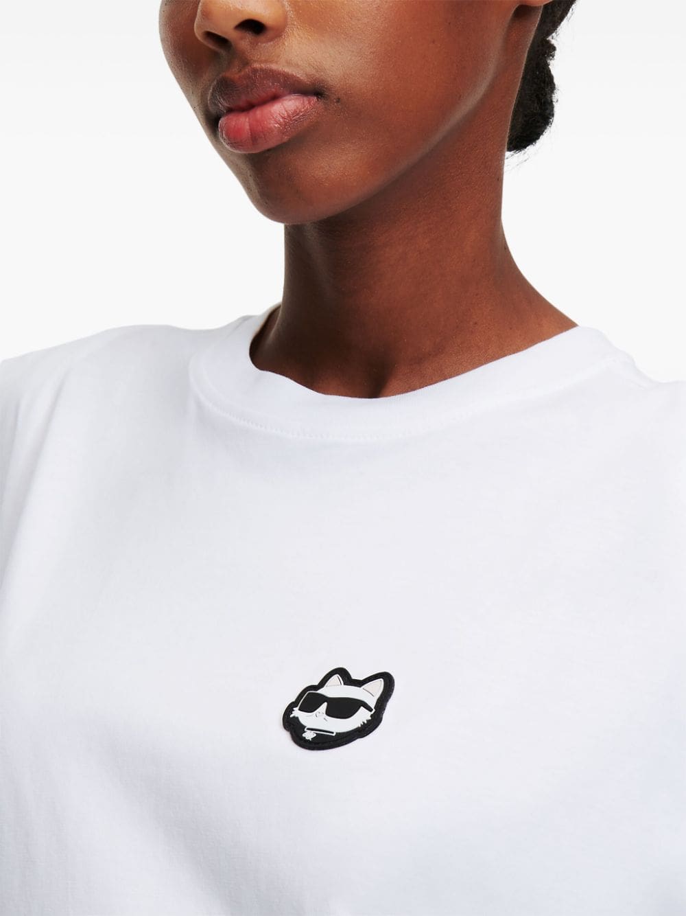 Karl Lagerfeld Ikonik appliqué-detail tank top - Image 5