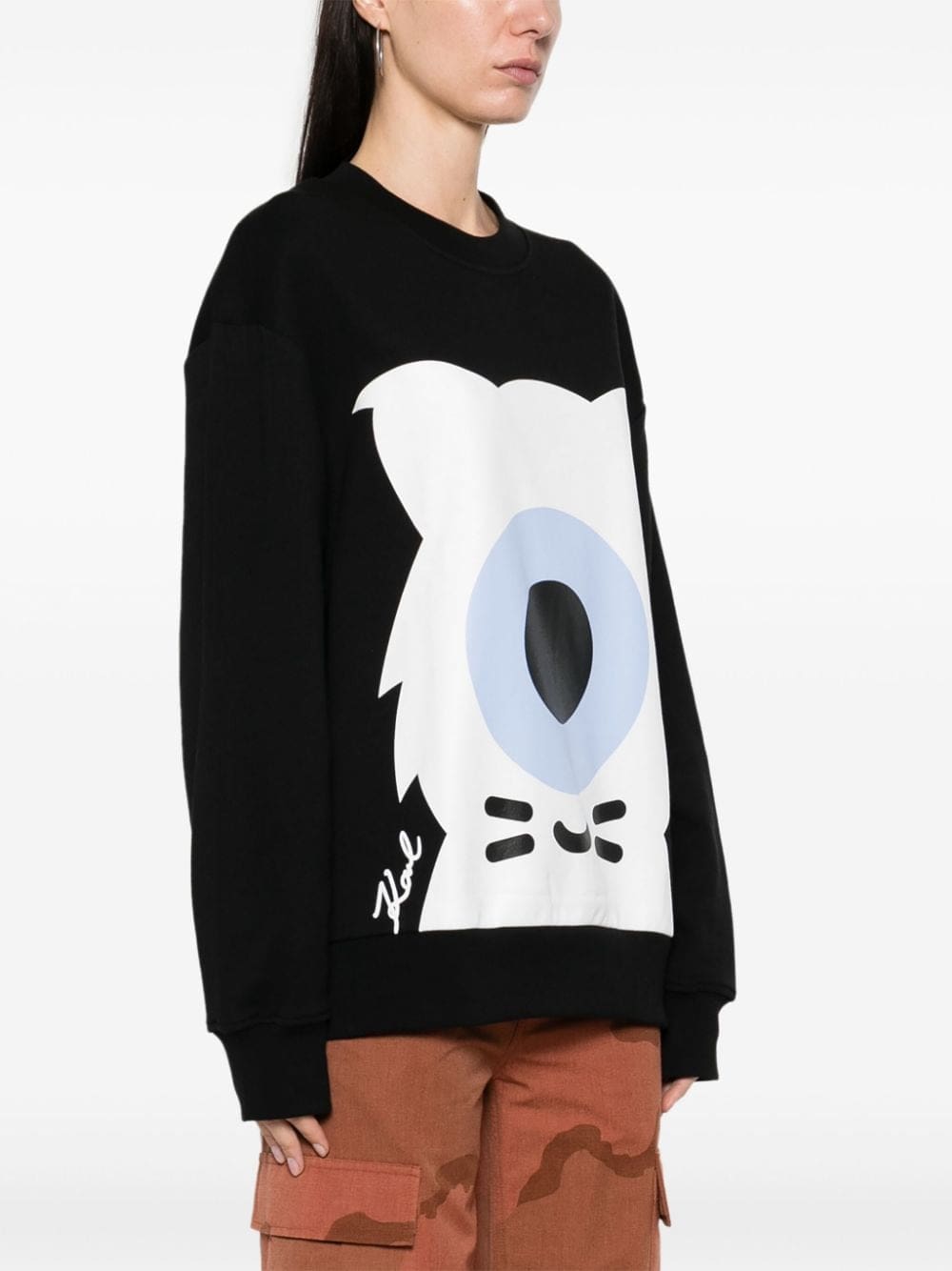 Karl Lagerfeld xDarcel Disappoints graphic-print sweatshirt - Image 3