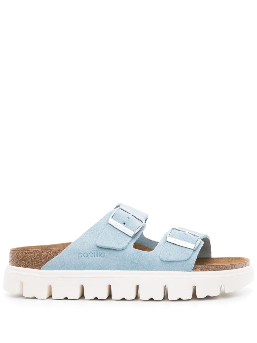 Birkenstock Papillio Arizona suede slides