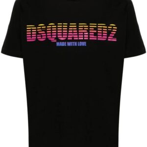 DSQUARED2  logo-print cotton T-shirt