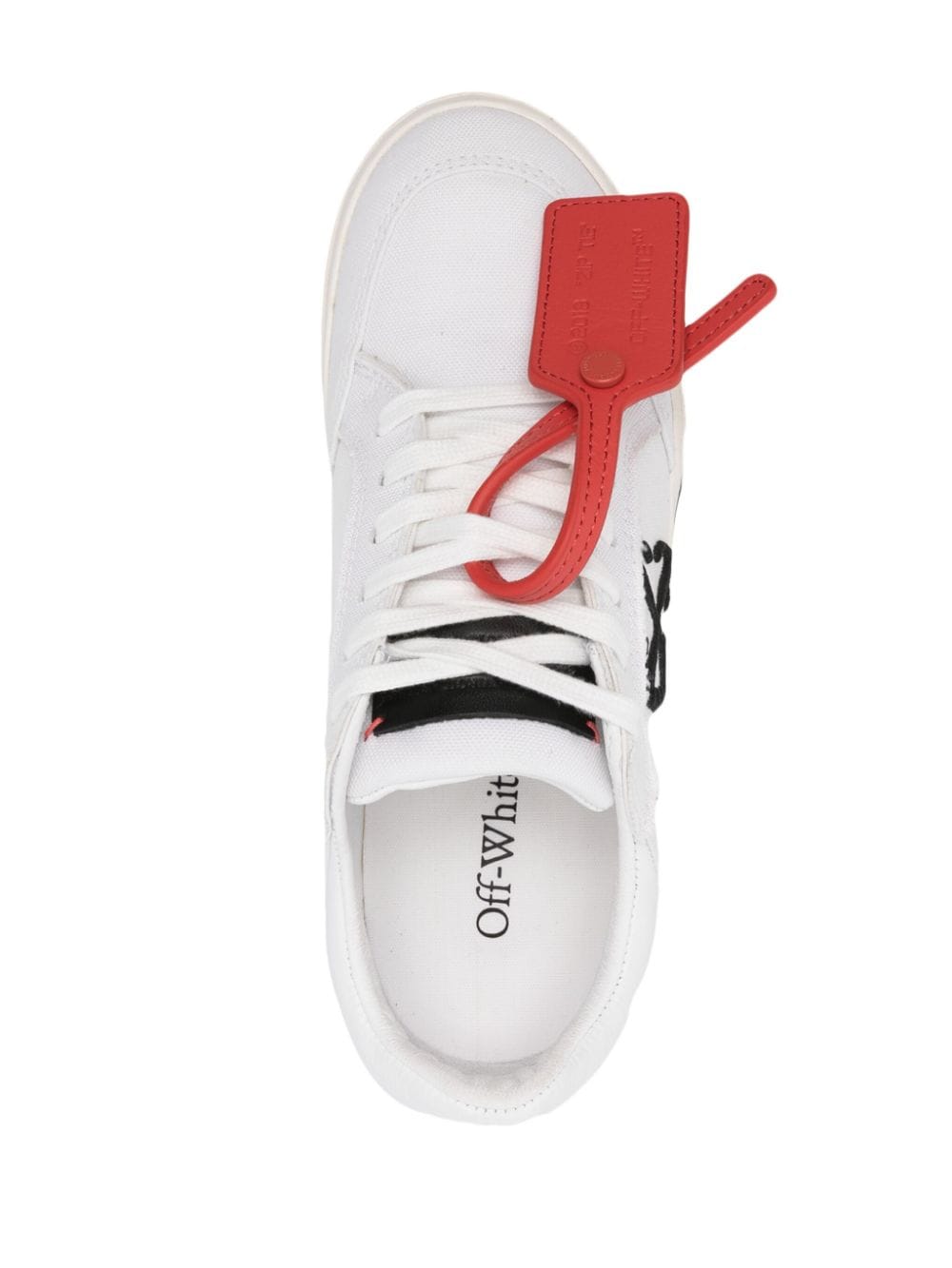 Off-White New Low Vulcanized canvas sneakers - Image 4