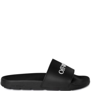 Off-White Bookish logo-print slides