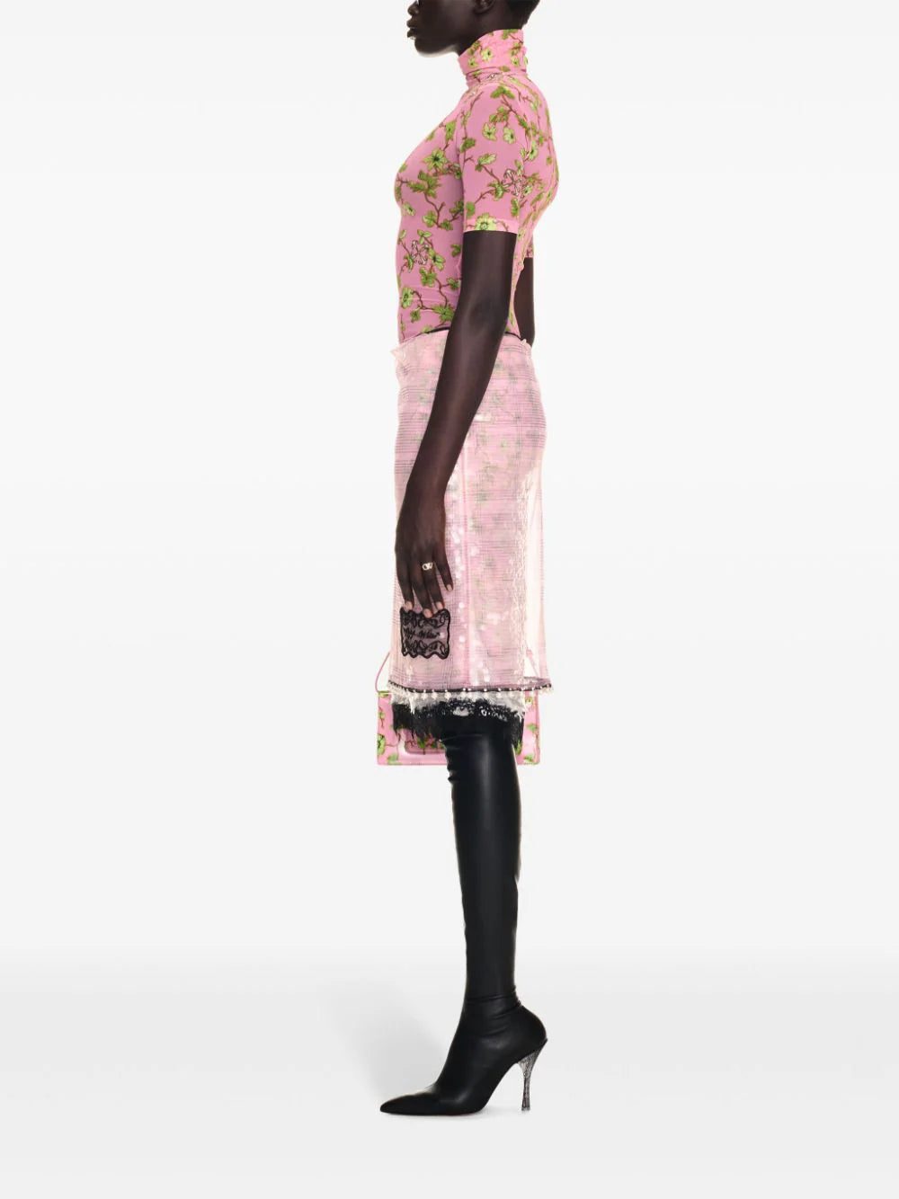 Off-White Ramage tulle T-shirt - Image 3