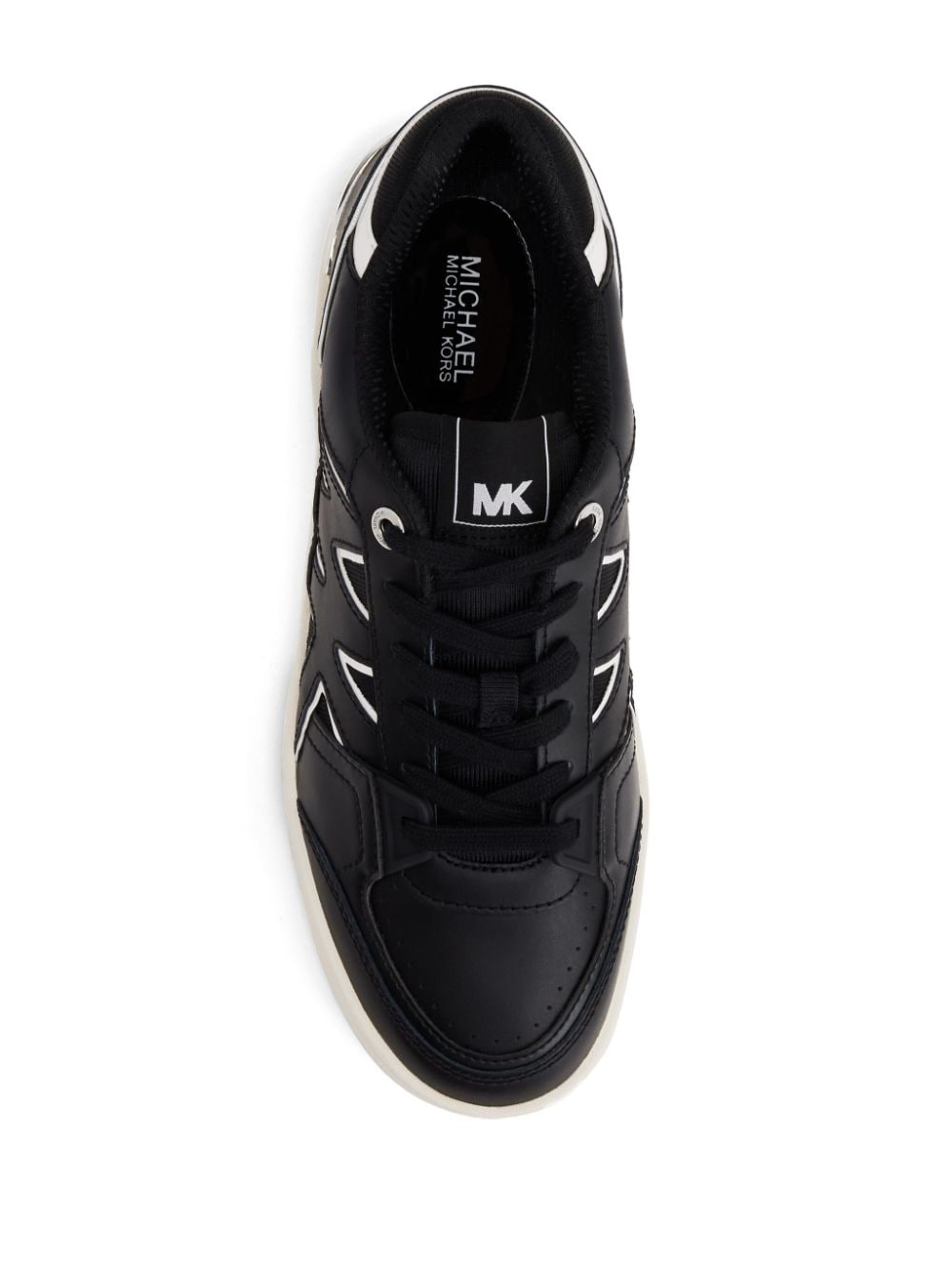 Michael Kors Rebel lace-up leather sneakers - Image 5