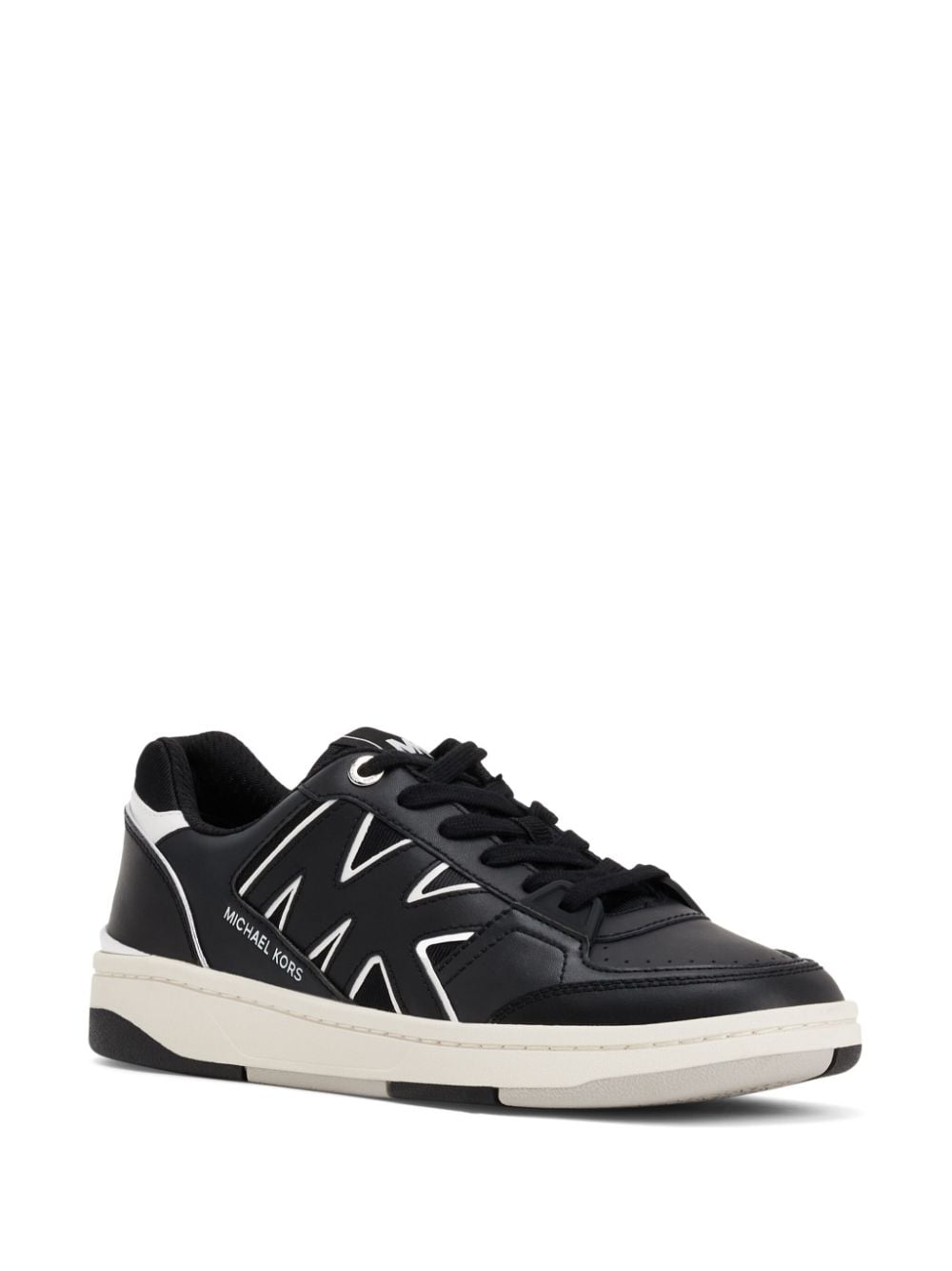 Michael Kors Rebel lace-up leather sneakers - Image 2