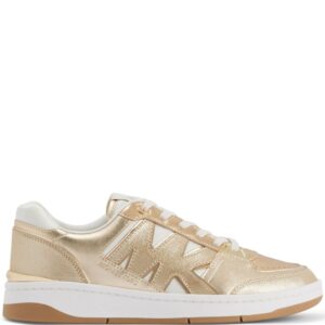 Michael Kors Rebel metallic leather sneakers