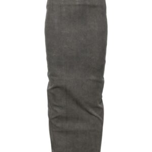 Rick Owens  Dirt Pillar maxi pencil skirt