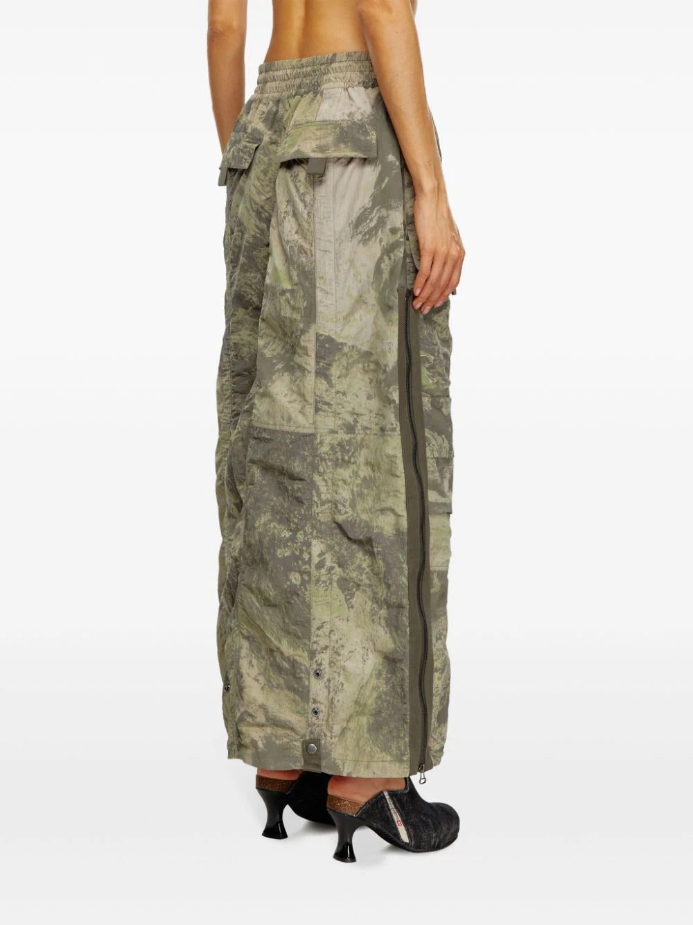 Diesel O-Crep-N1 maxi skirt - Image 4