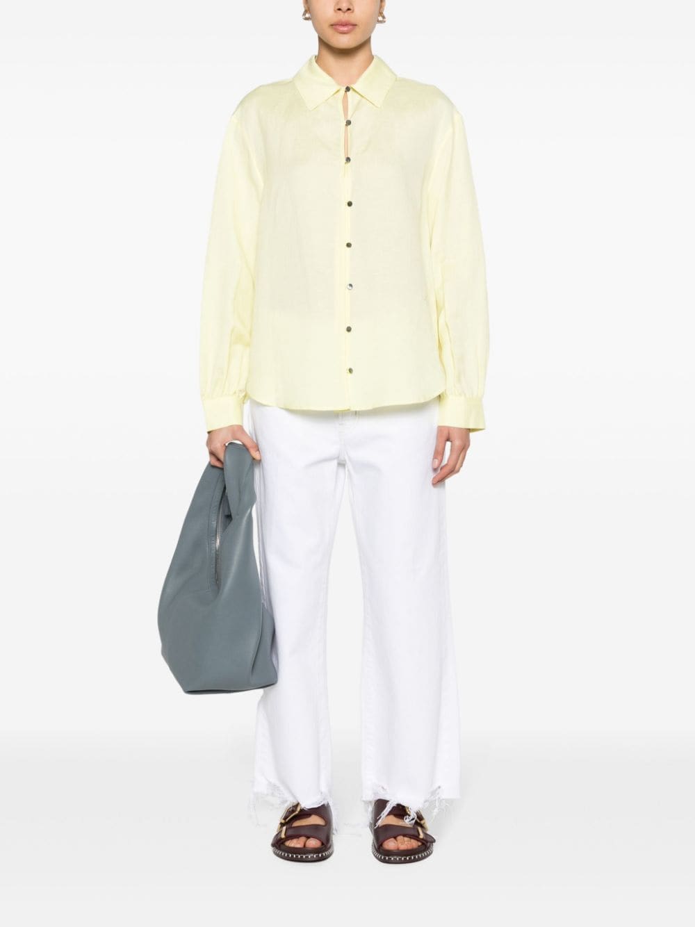 Karl Lagerfeld classic-collar buttoned shirt - Image 2