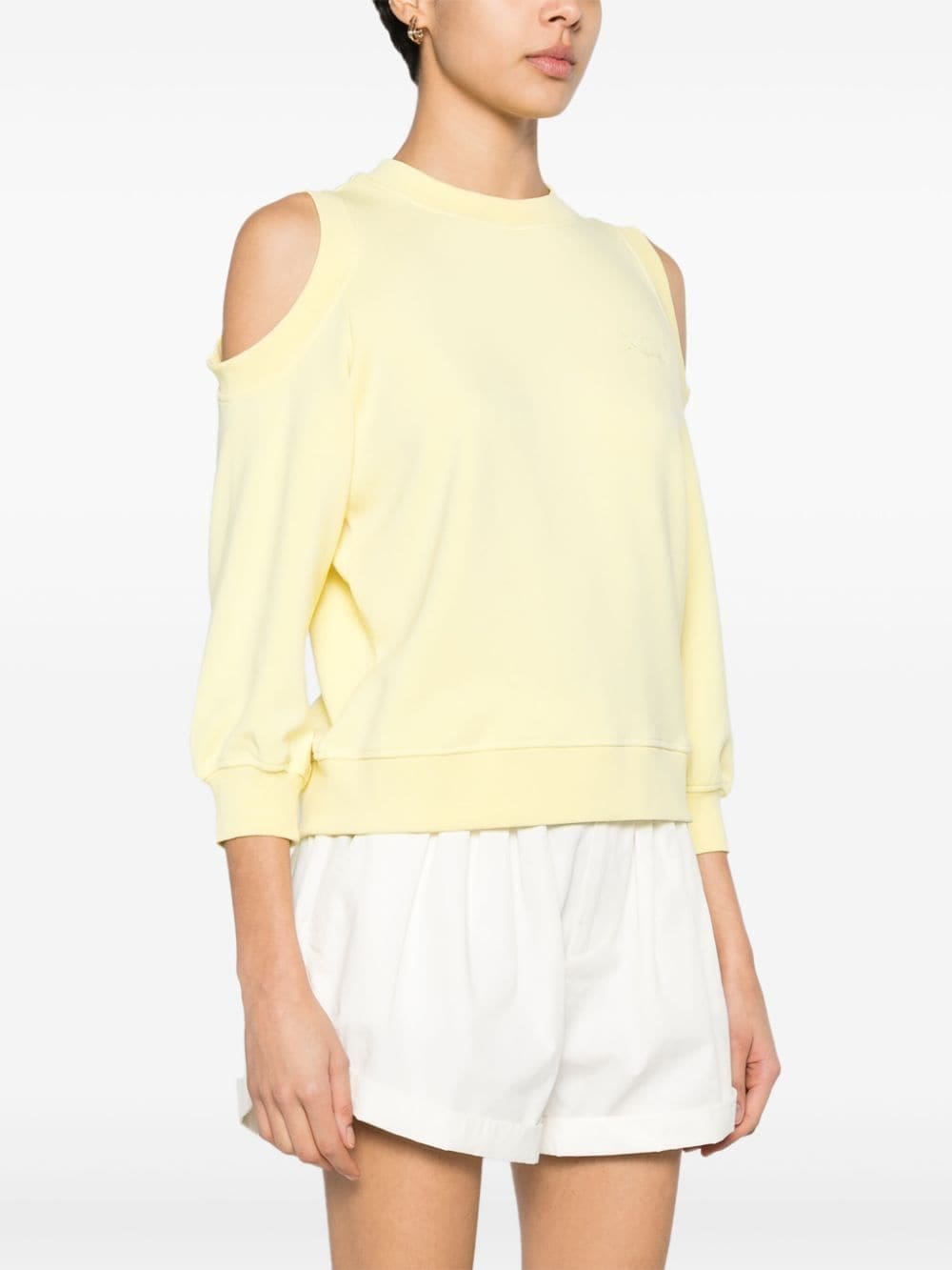 Karl Lagerfeld cold-shoulder sweatshirt - Image 3