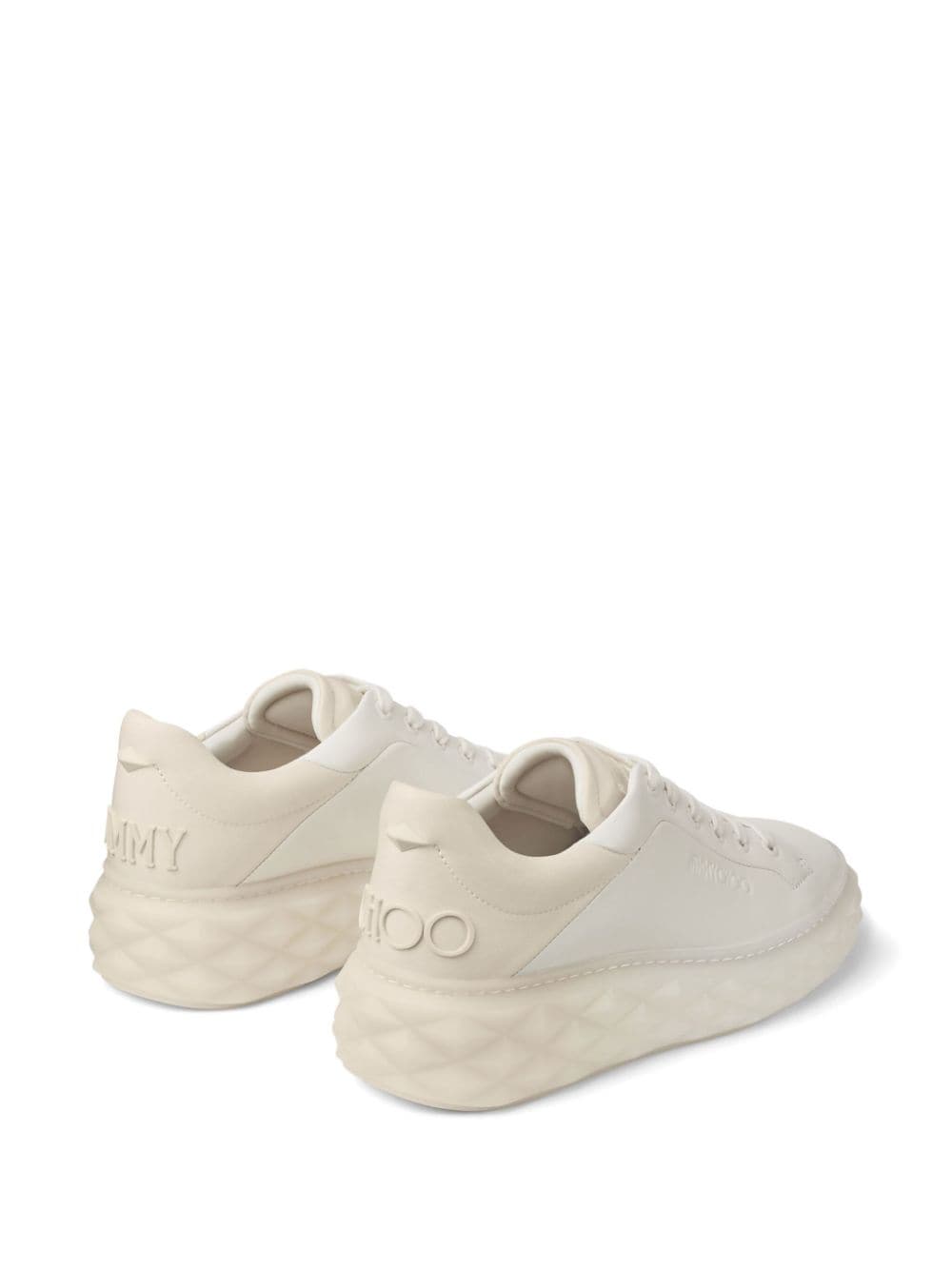Jimmy Choo Diamond Maxi leather sneakers - Image 5