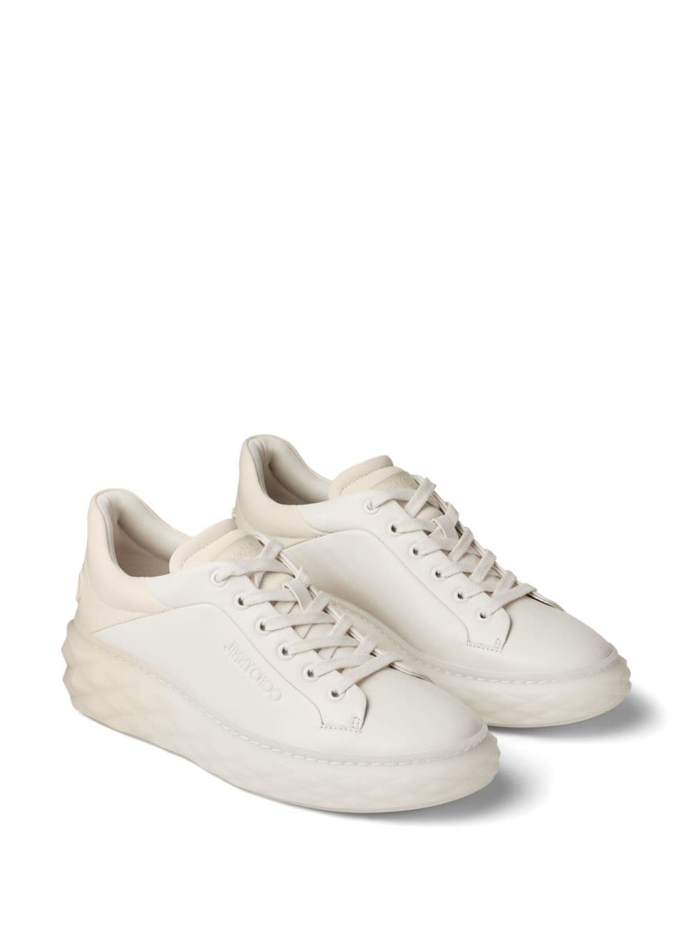 Jimmy Choo Diamond Maxi leather sneakers - Image 2