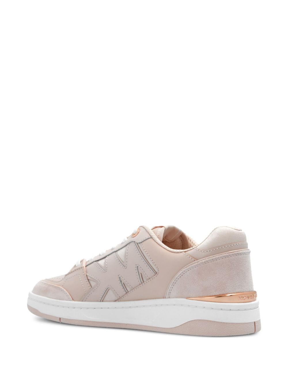 Michael Michael Kors logo-patch calf leather sneakers - Image 3