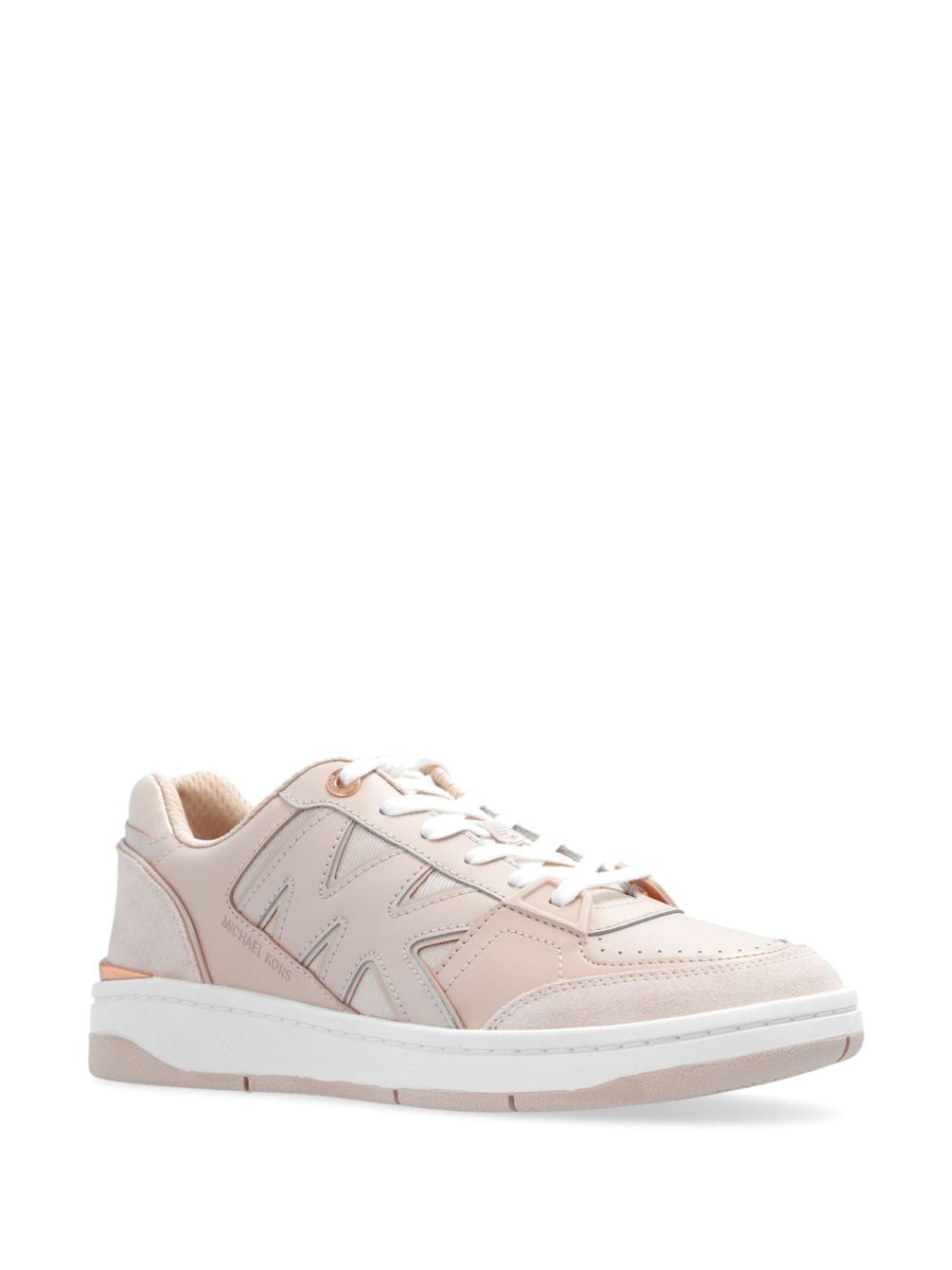 Michael Michael Kors logo-patch calf leather sneakers - Image 2