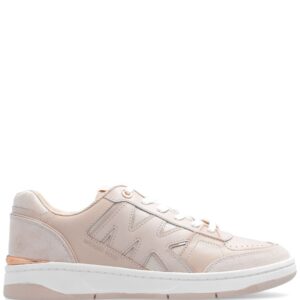 Michael Michael Kors logo-patch calf leather sneakers