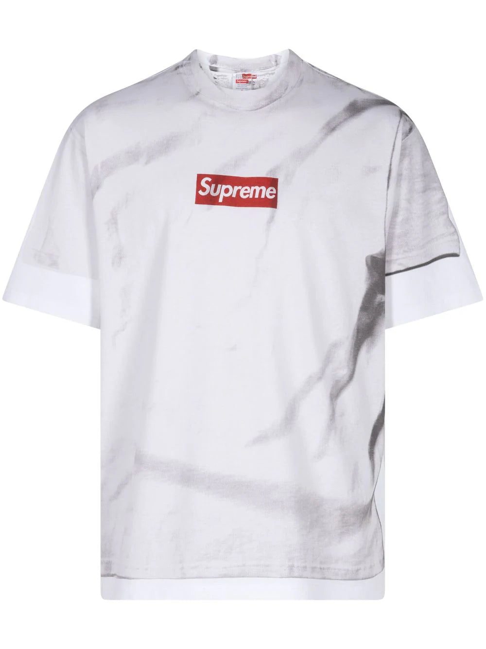 Supreme x MM6 Maison Margiela box logo T-shirt