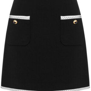 Moschino  high-rise mini skirt