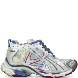 Balenciaga metallic-effect panelled sneakers