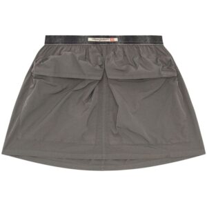 Diesel O-Misis recycled cargo miniskirt