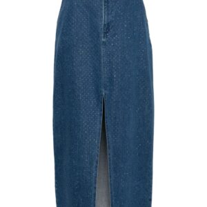 Diesel O-Crep cargo maxi skirt